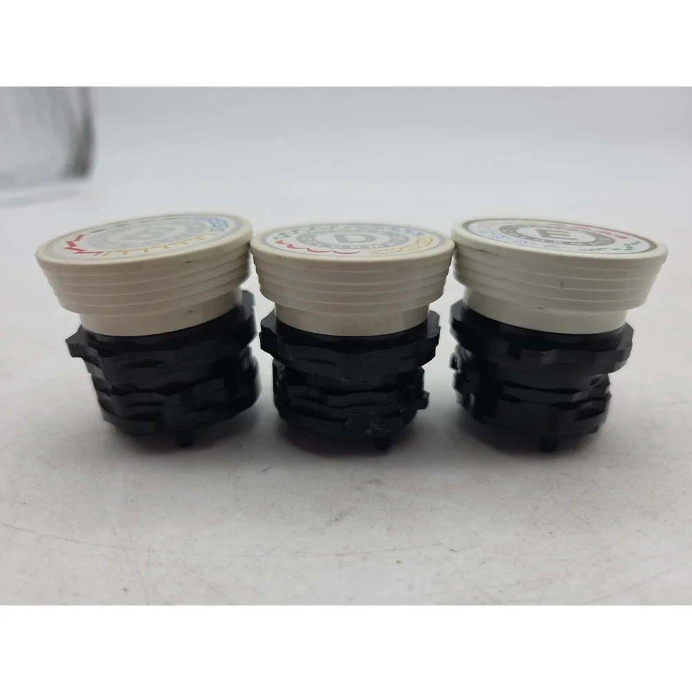 Viking Husqvarna Colormatic System Stitch Pattern Cams Lot Of 3 B, D, E,